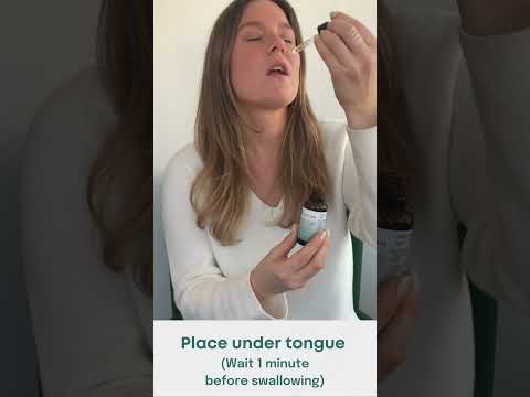 cbg tincture how to take
