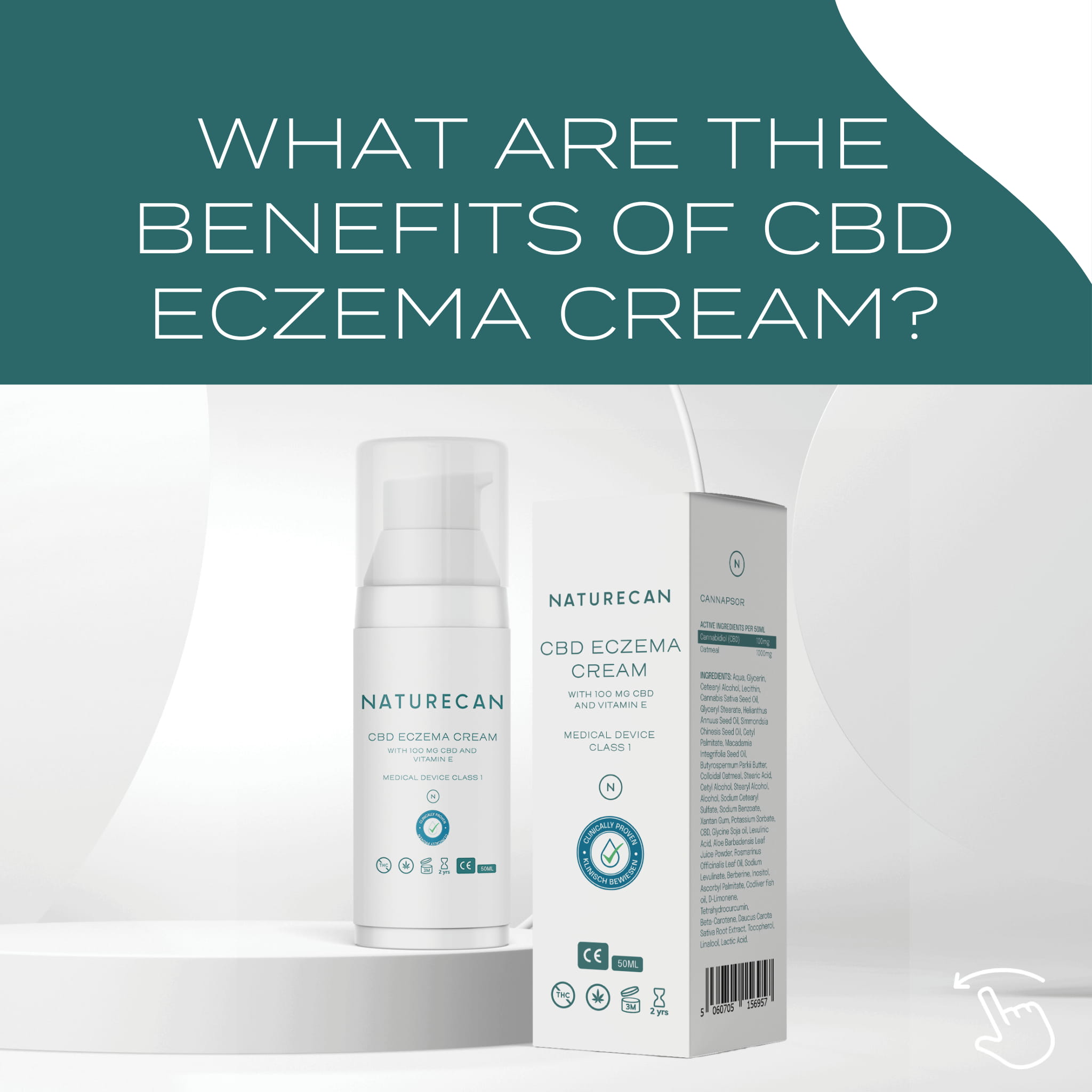 What are the benefits of CBD Eczema Cream?
