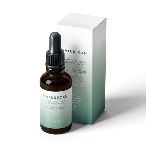NATURECAN CBGオイル 20% 10ml 2個セット 2,000mg CBG Oil (20% CBG Oil) | Pure & Organic | Naturecan