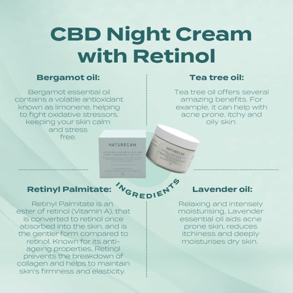 cbd night cream with retinol